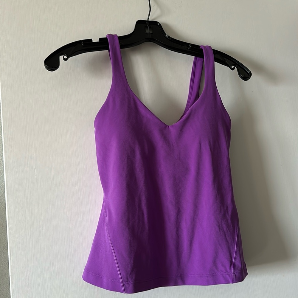 Purple Lululemon Tank Size 2